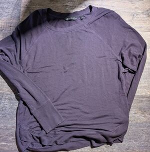 Athleta Deep Purple Knit Top